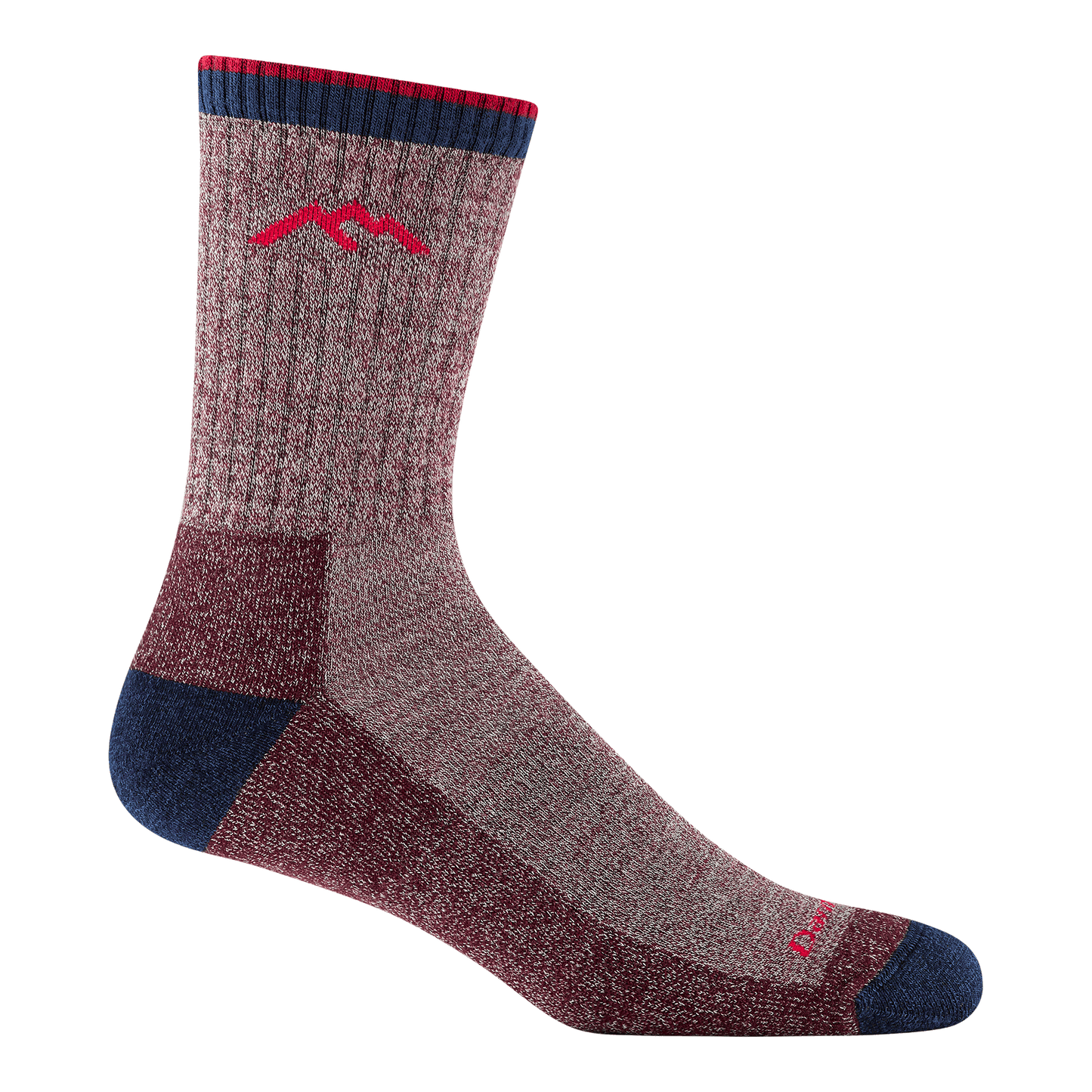 LUI Men's Limited Edition Hiker Micro Crew Midweight Hiking Sock