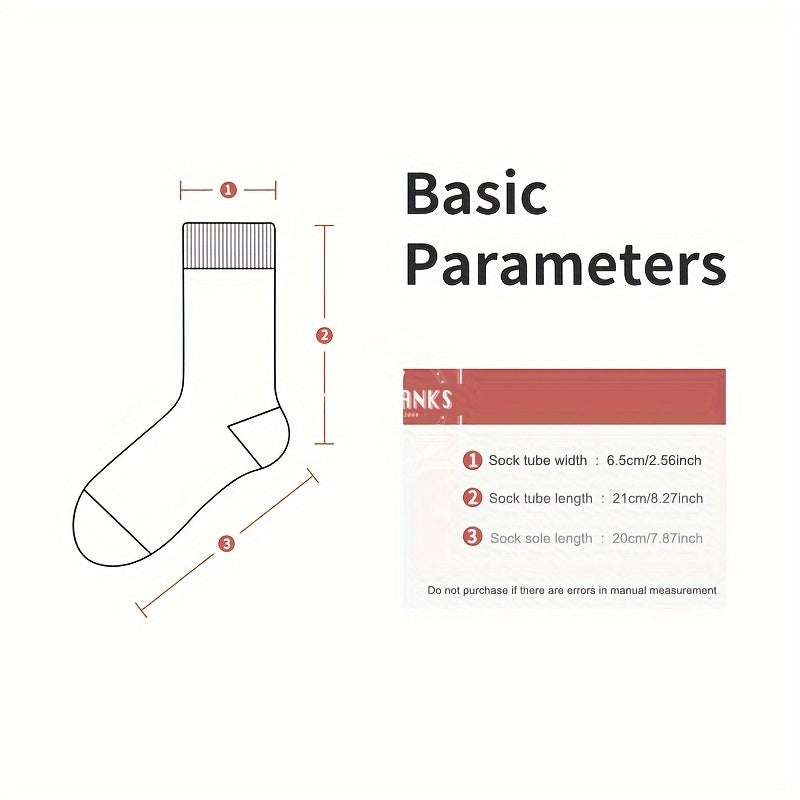 5 Colors And 5 Pairs Of Korean Ins Trendy Socks For, Cute Pile Socks, Versatile Colorful Heart Tube Socks, Dopamine White Internet Famous Long Socks, Hip-hop Best Friend Couple