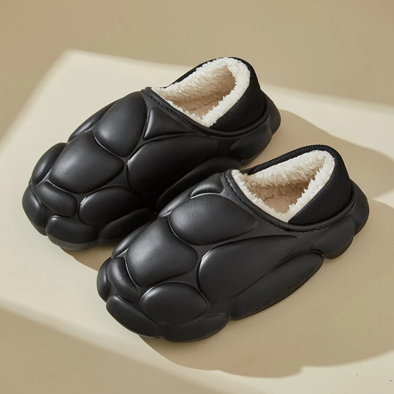 LEP Comwarm Winter Thick-Sole Plush Waterproof Slippers