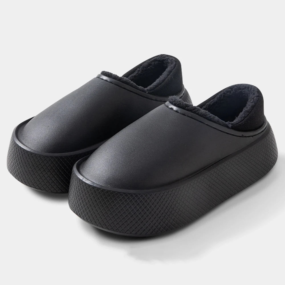 LEP Comwarm Winter Thick-Sole Plush Waterproof Slippers