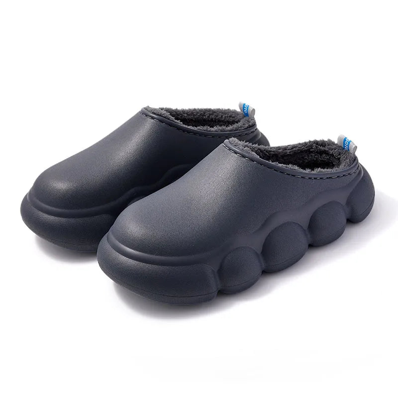 LEP Comwarm Winter Thick-Sole Plush Waterproof Slippers