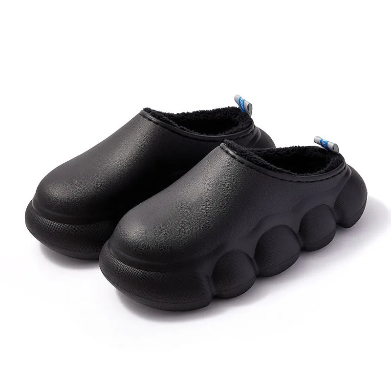 LEP Comwarm Winter Thick-Sole Plush Waterproof Slippers