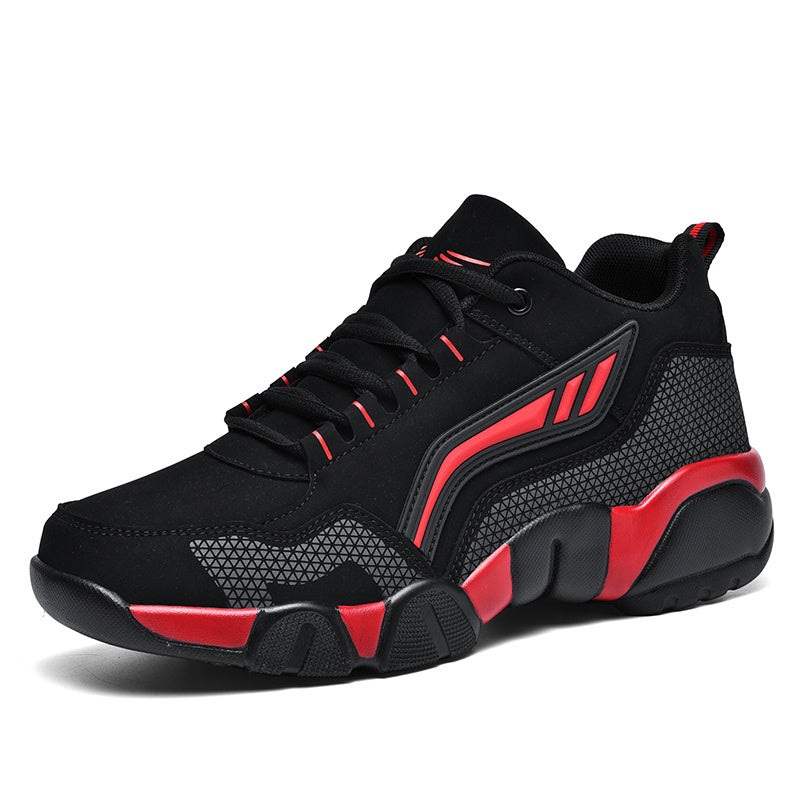 Men's Breathable Mesh Walking Shoes - Comfortable, Non-Slip Sneakers with Shock-Absorbing Rubber Sole for Sports, Tennis, and Casual Wear, Fitness Shoes|Lowtop Design|Shockabsorbing Footwear