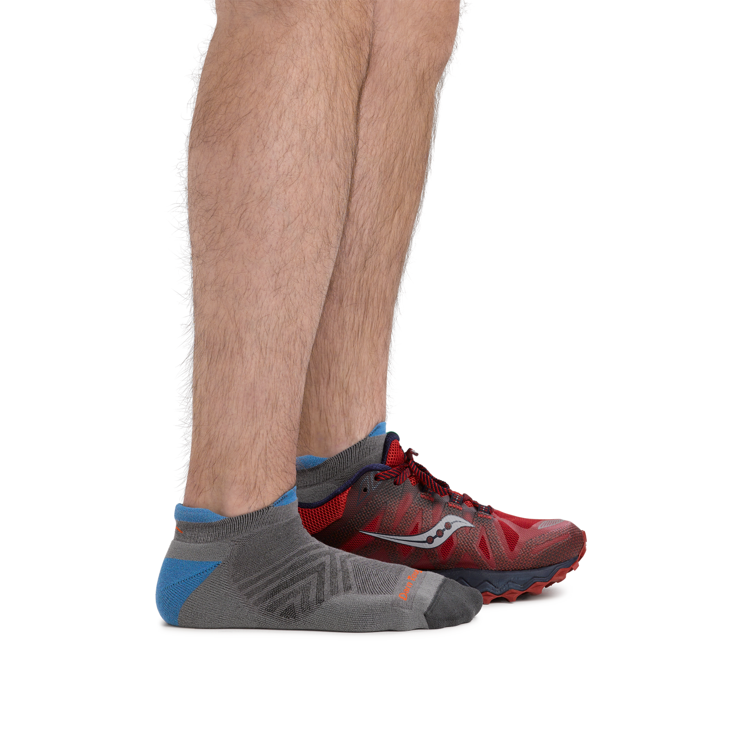 LUI Men's Coolmax? Run No Show Tab  Ultra-Lightweight Running Sock