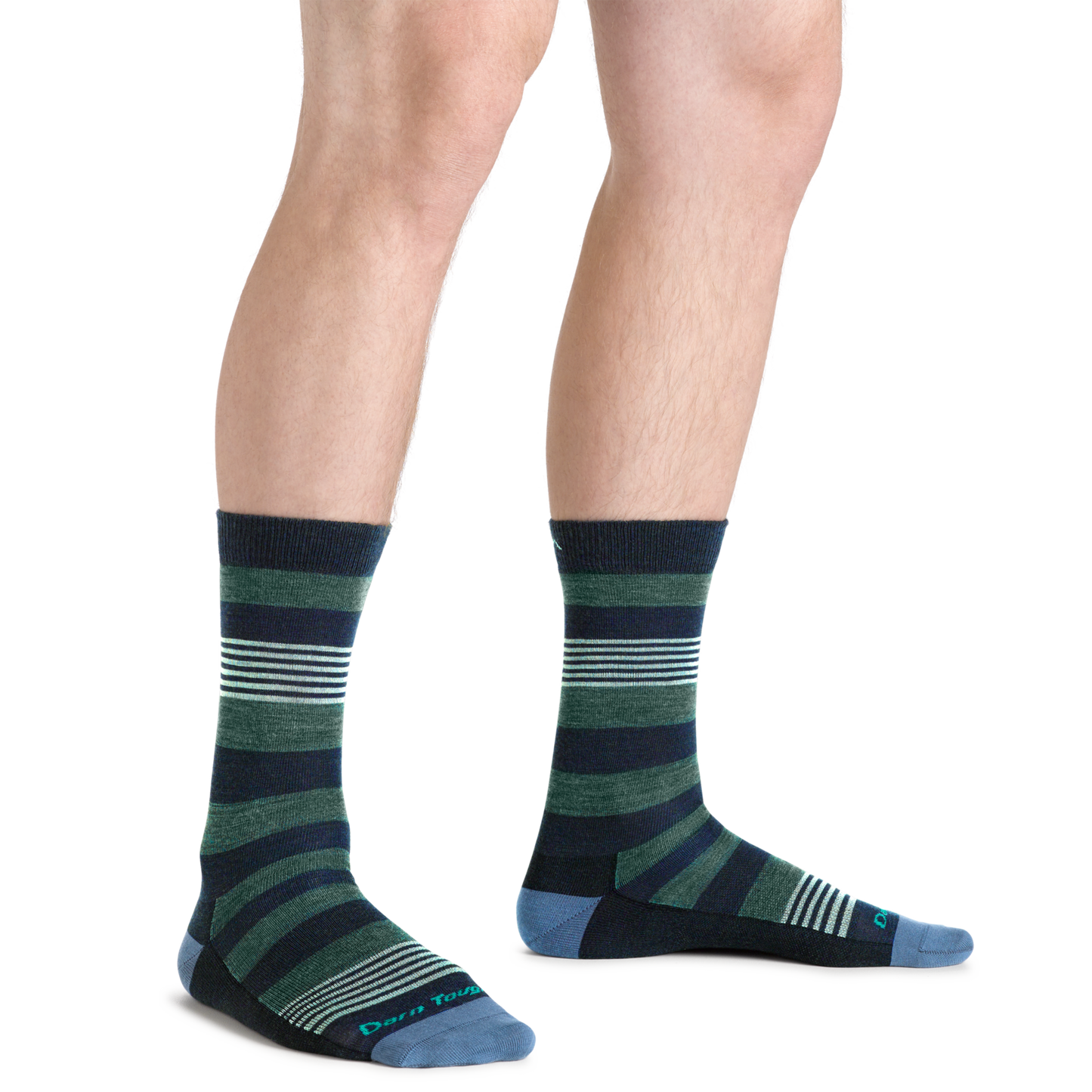 LUI Men's Oxford Crew  Lightweight Lifestyle Sock-Last Chance