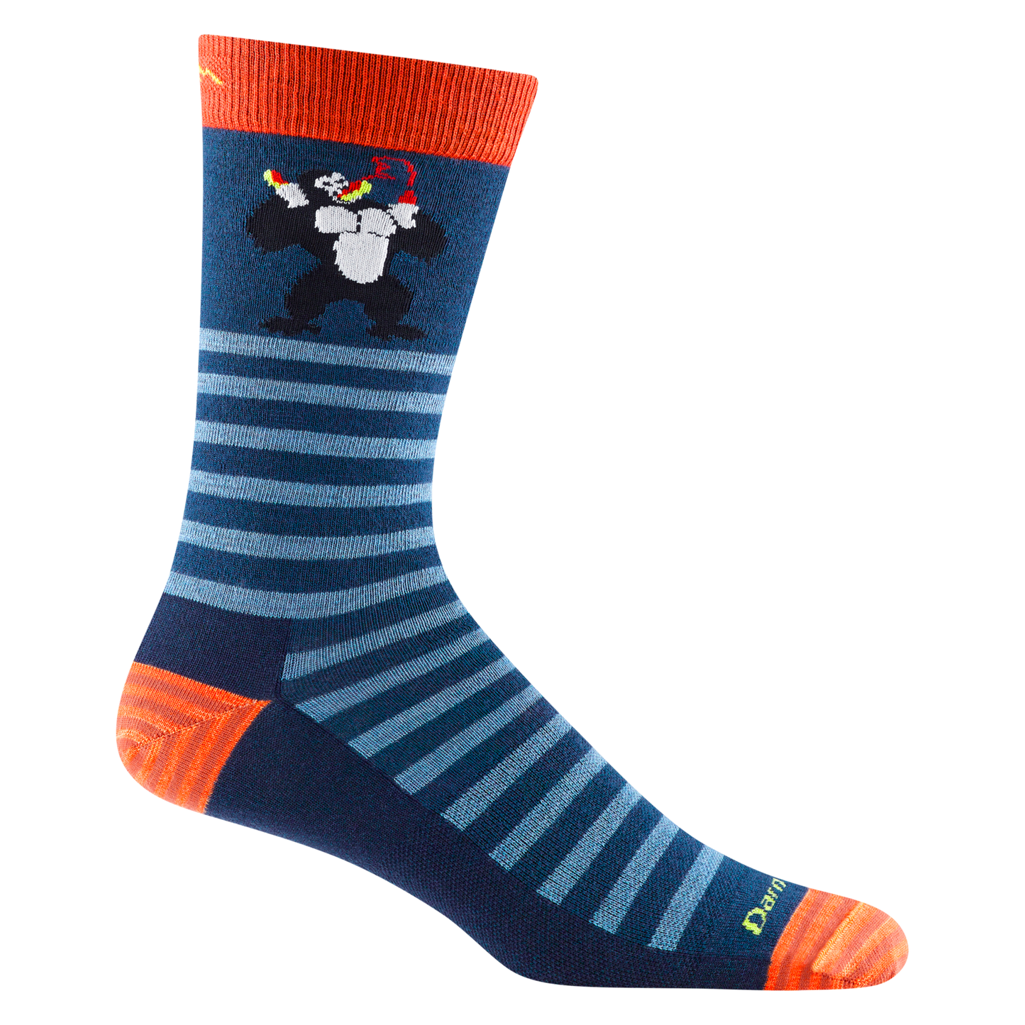 LUI Men's Animal Haus Crew  Lightweight Lifestyle Sock