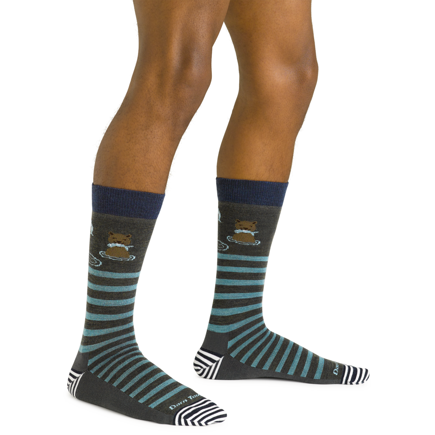 LUI Men's Animal Haus Crew  Lightweight Lifestyle Sock