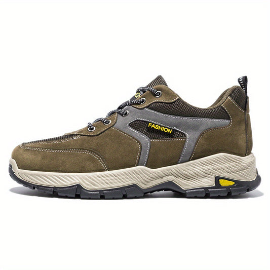 Men'S Plus Size Walking Shoes with Enhanced Arch Support, Lightweight Breathable Mesh Design & Cushioned EVA Insole - Low-Top Lace-Up Sneakers for Daily Training, Gym, Casual Wear - Black, Sneakers, Gym Footwear, Sleek Sporty Look, Durable Rubber Sole