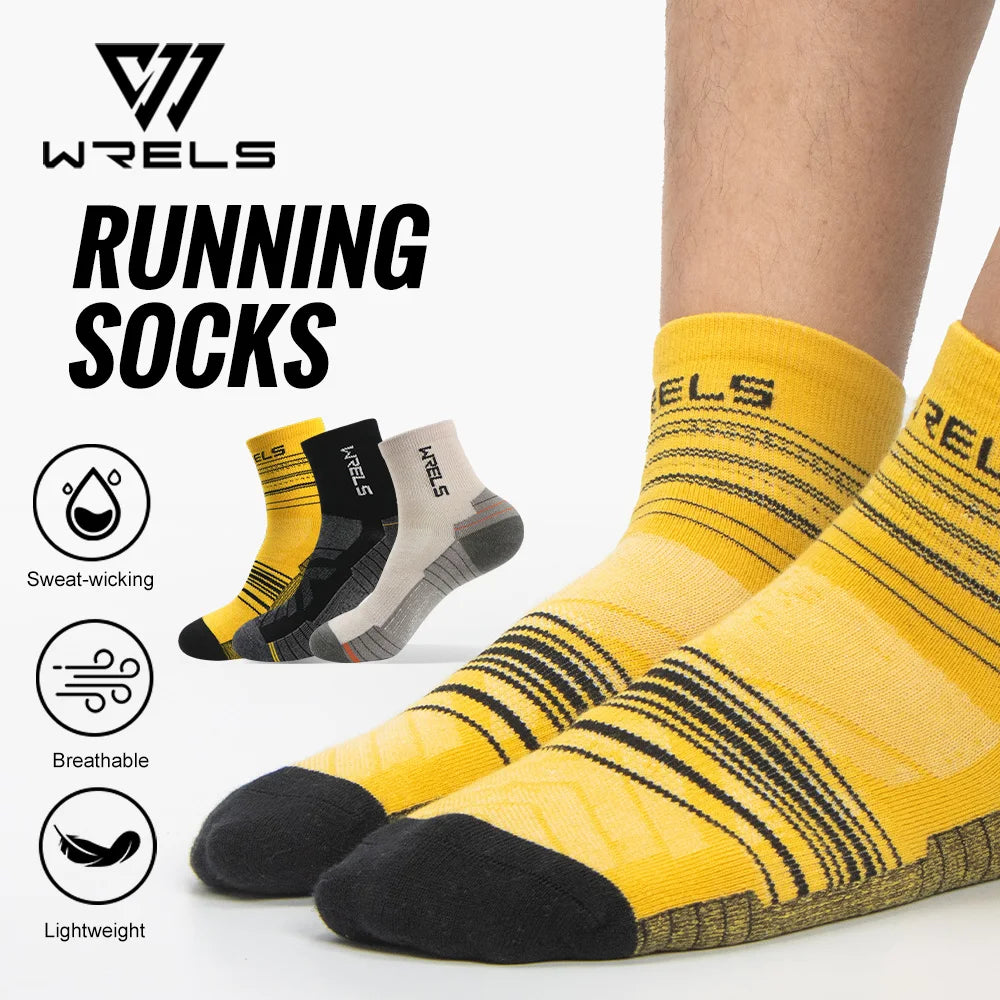 LEP WRELS Merino Wool Compression Hiking Socks