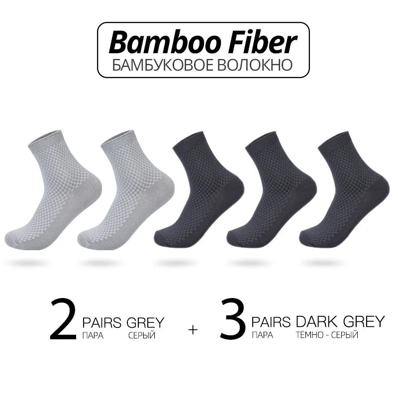 LEP HSS Bamboo Fiber Classic Business Long Socks