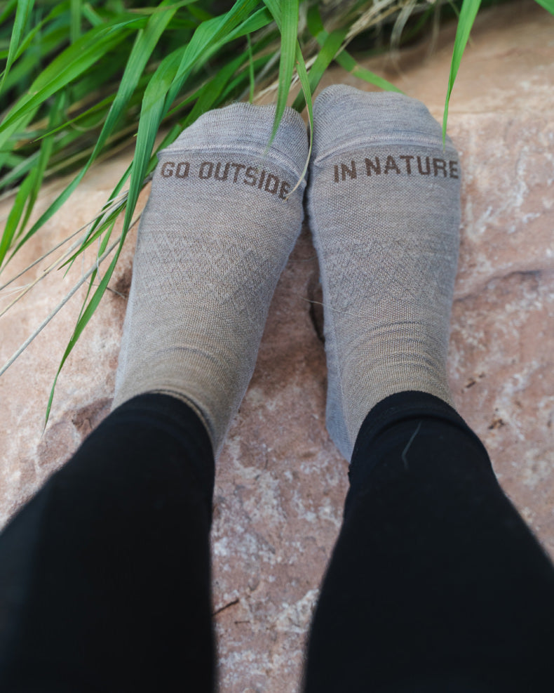 LUI Trail 1/4 Crew Socks