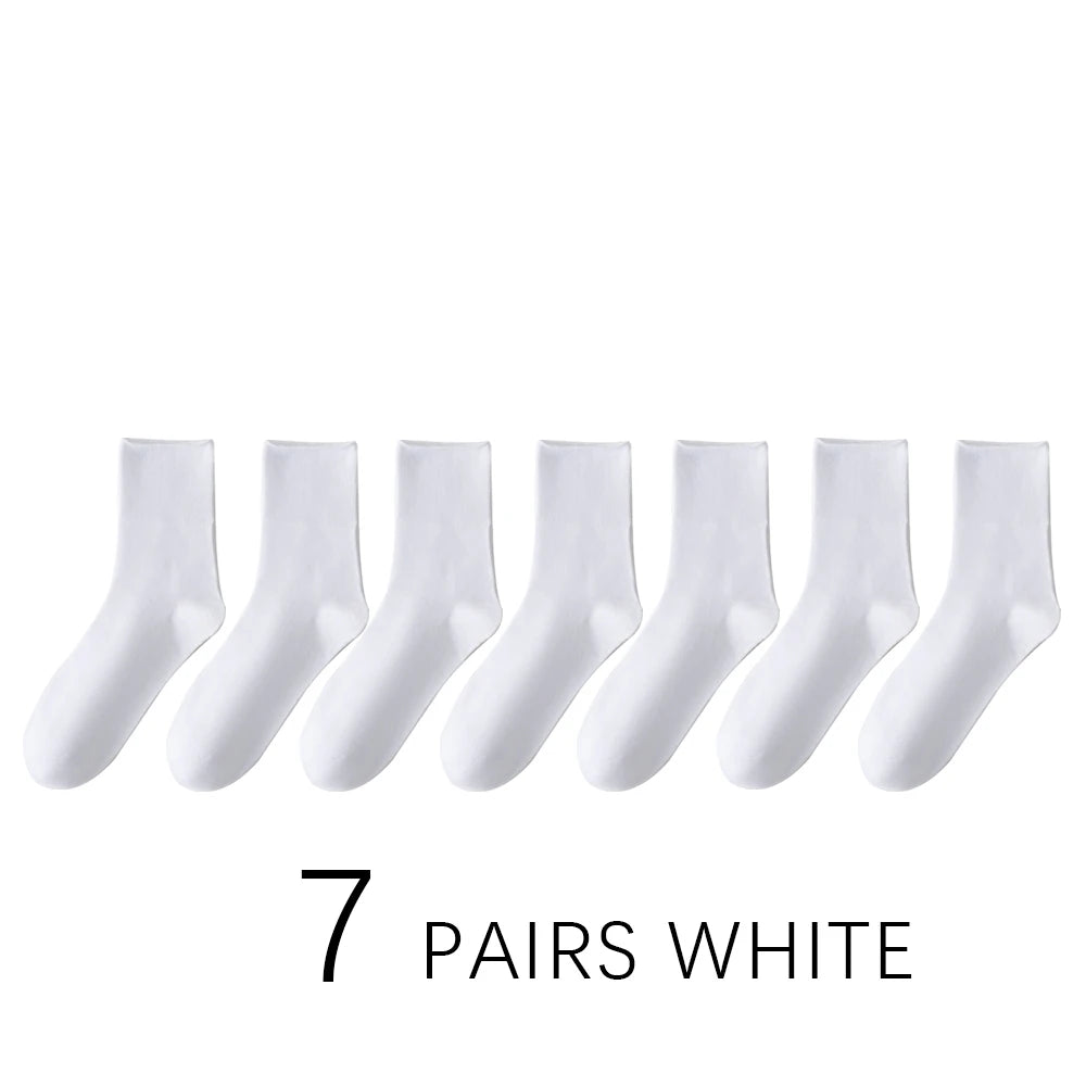 LEP 7-Pack Non-Binding Diabetic Socks (Plus Size)