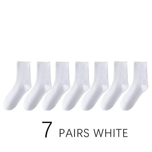 LEP 7-Pack Non-Binding Diabetic Socks (Plus Size)