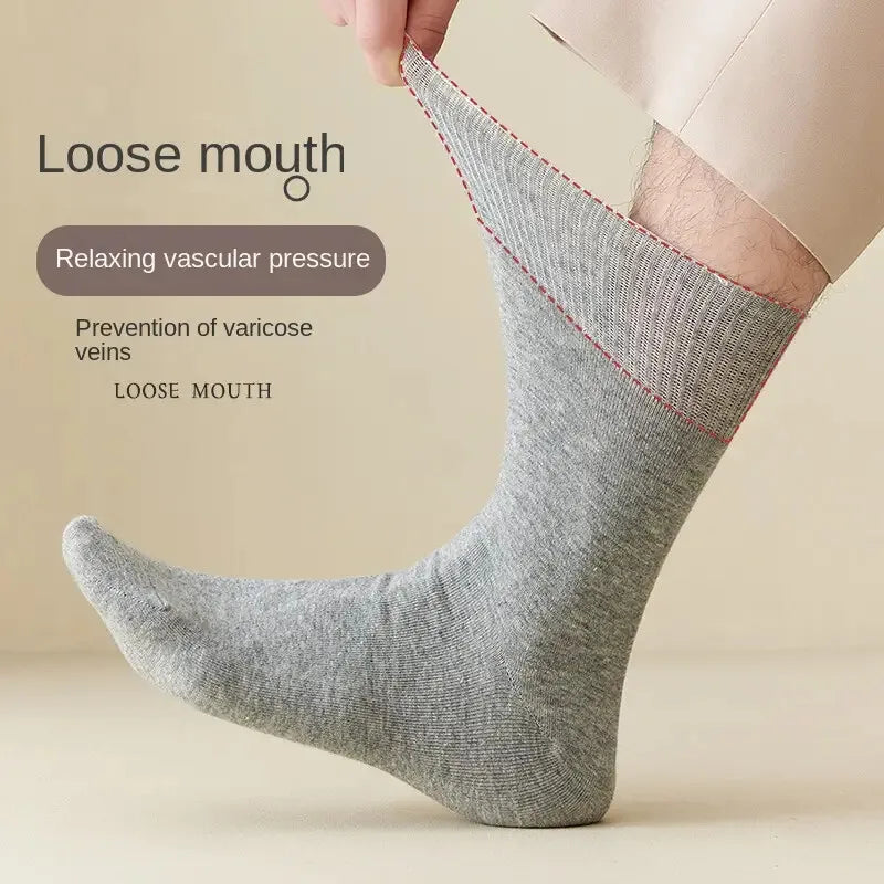 LEP 7-Pack Non-Binding Diabetic Socks (Plus Size)