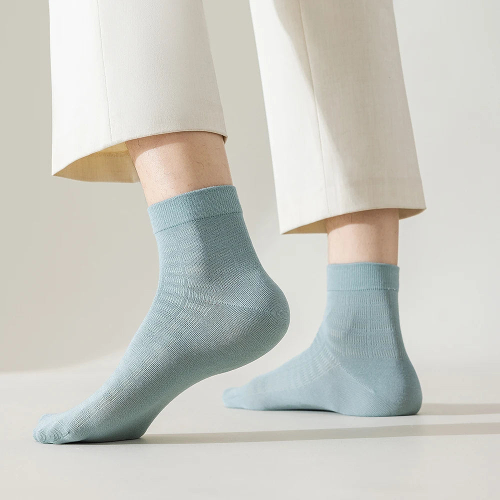 LEP 6-Pack Bamboo Fiber Business Dress Socks