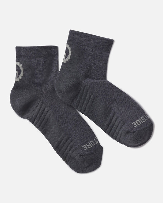 LUI Trail 1/4 Crew Socks