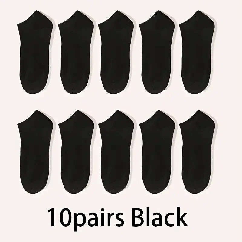 LEP 5/10-Pack Unisex Lightweight Sports Ankle Socks